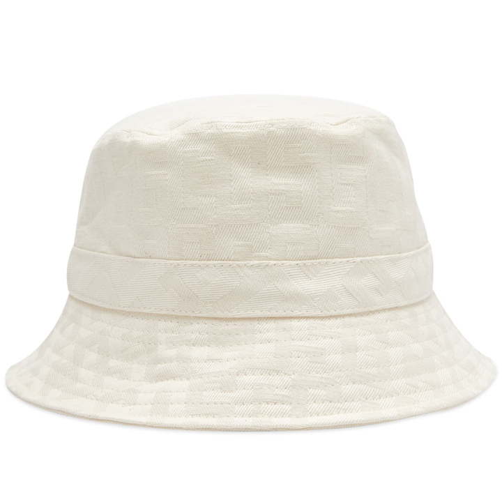 Photo: GCDS Women's Monogram Bucket Hat in Off White