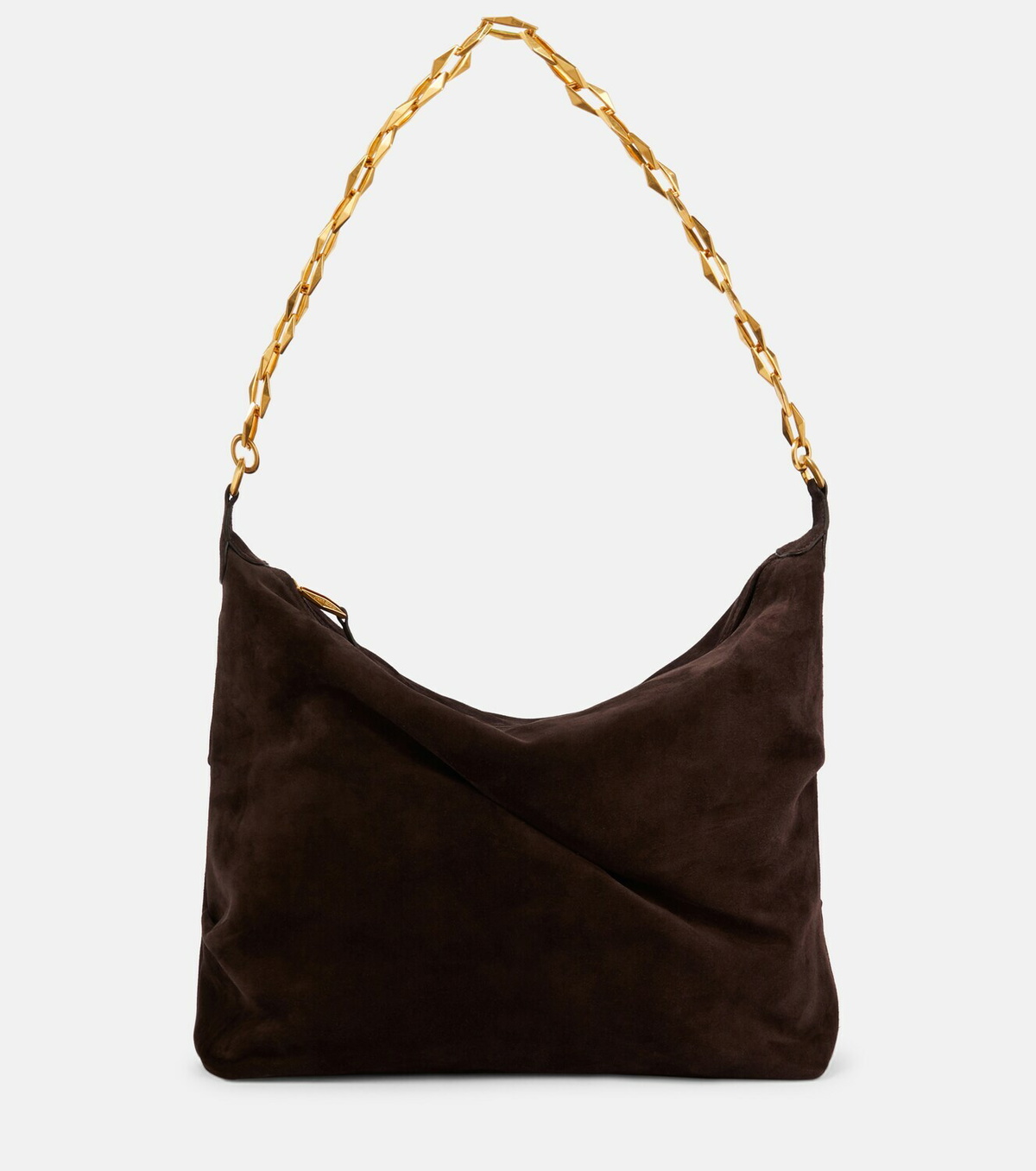 Jimmy Choo Diamond Soft suede shoulder bag Jimmy Choo