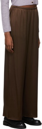 Vince Brown Silk PJ Pants