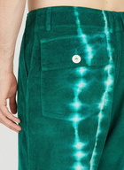 Grid Pants in Dark Green