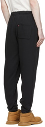 Levi's Black Cotton Lounge Pants