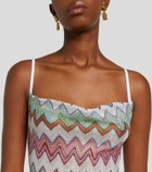 Missoni Zigzag lamé maxi dress