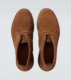 Gucci GG suede ankle boots