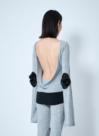 Sia Arnika Open-Rear Knit Top