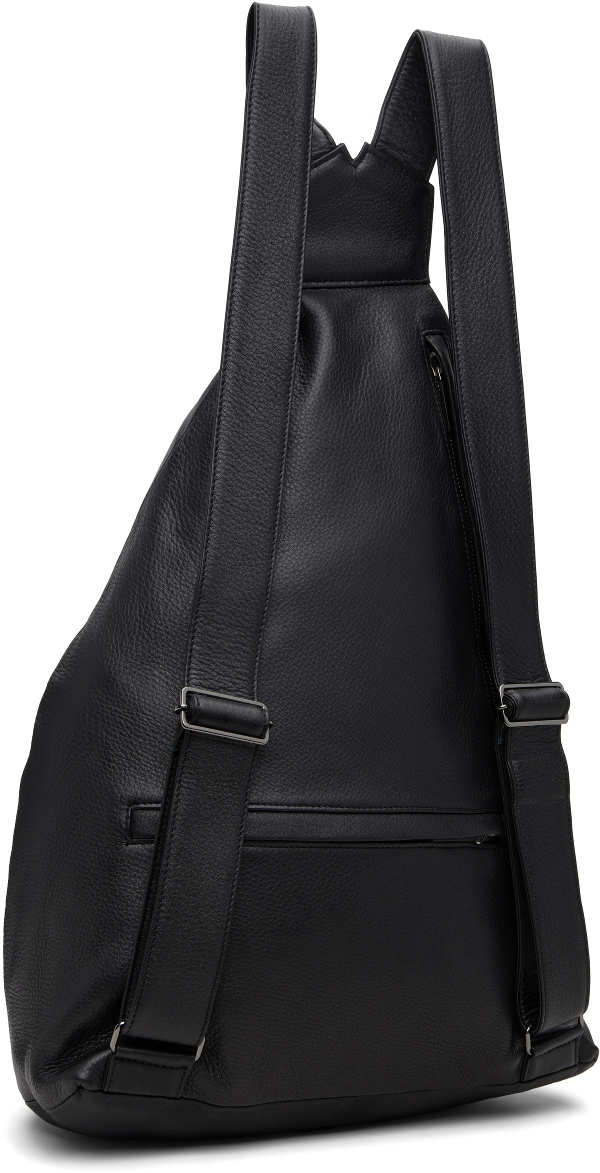 YOHJI YAMAMOTO Black Y Big Backpack