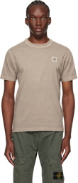 Stone Island Gray Patch T-Shirt