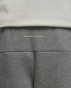 Adidas Basketball Heather Tracksuit Bottoms Pant Grey - Mens - Sweatpants