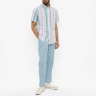 Polo Ralph Lauren Men's Funmix Stripe Vacation Shirt in Pink/Blue Multi