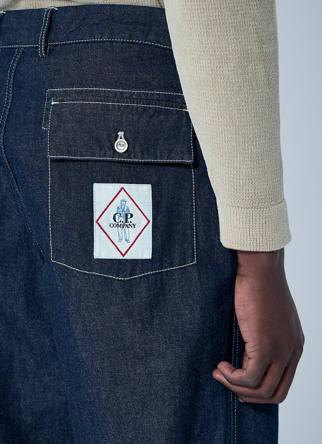 C.P. Company 3/1 Denim Pants