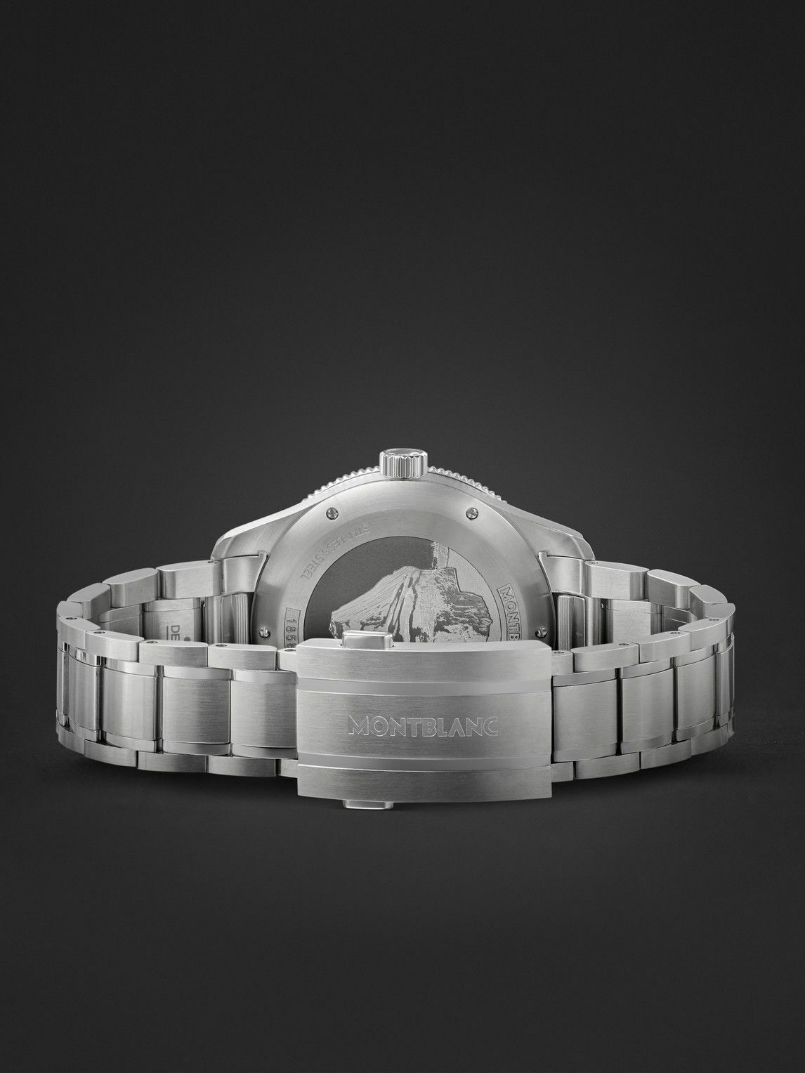 Montblanc - 1858 Iced Sea Automatic Stainless Steel and Ceramic Watch, Ref. No. MB130793