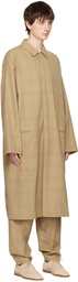 LEMAIRE Beige Raglan Coat