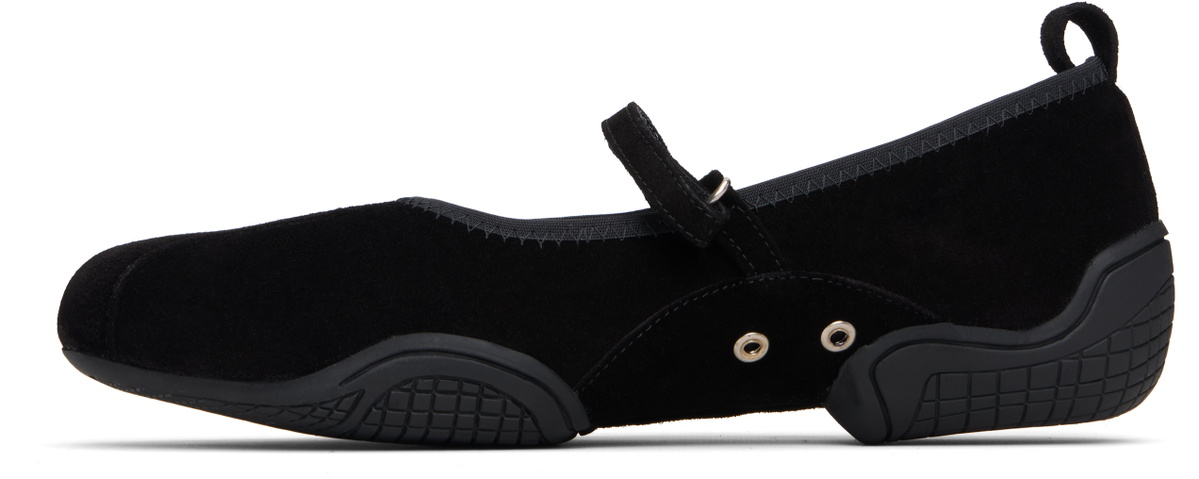 Nicole Saldaña Black Sophie Ballerina Flats