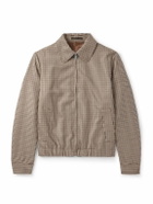 Incotex - Checked Wool Blouson Jacket - Neutrals