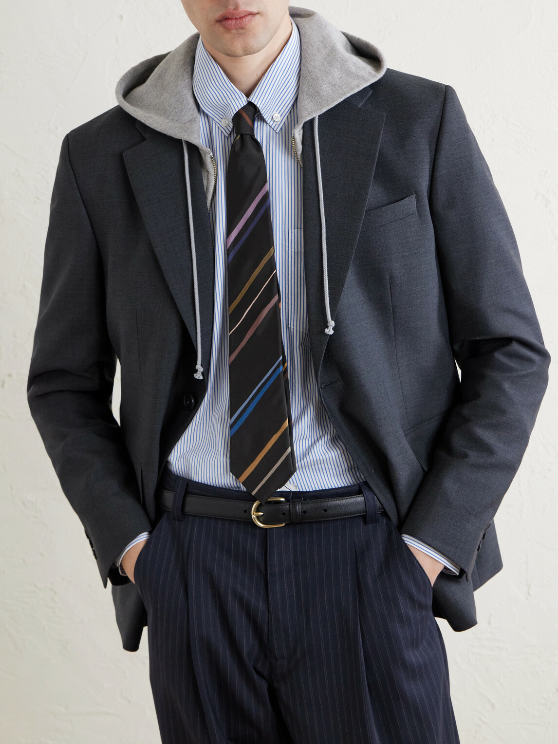 Paul Smith - 8cm Striped Silk Tie