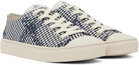 Vivienne Westwood Navy Low-Top Plimsoll Sneakers
