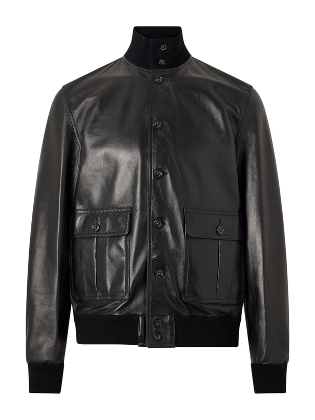 Photo: Valstar - Valstarino Leather Jacket - Black