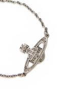 Vivienne Westwood Mini Bas Relief orb Bracelet - Dark Grey - One Size