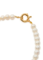 Timeless Pearly Pearl-embellished 24kt Gold-plated Necklace - Blue - One Size