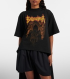 Balenciaga Printed cotton jersey T-shirt