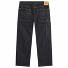 Junya Watanabe MAN Men's Washed Levi's Name Jeans in Indigo