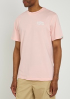 Billionaire Boys Club Small Arch Logo Printed Cotton T-shirt Pink