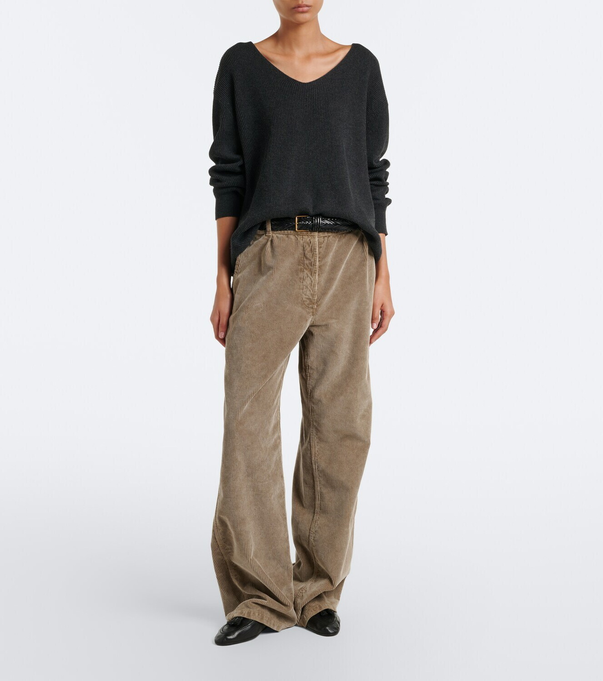 The Row Phef cotton and cashmere sweater
