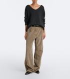 The Row Phef cotton and cashmere sweater
