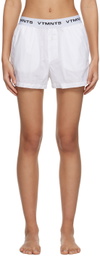 VTMNTS White Relaxed Boy Shorts
