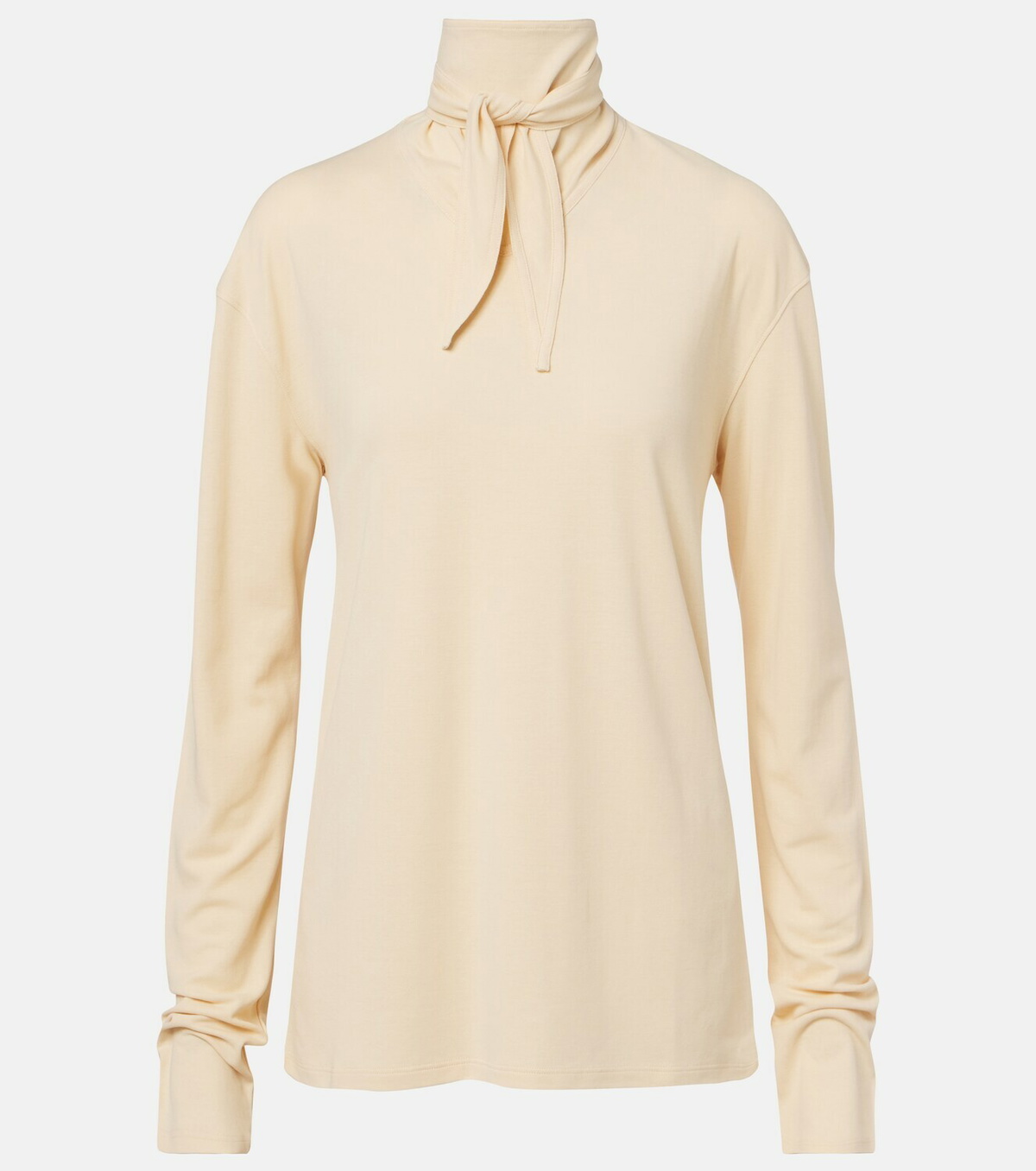Lemaire Cotton jersey turtleneck top