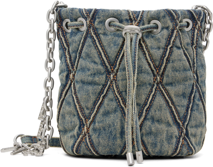 Photo: Diesel Blue Charm-D Bucket S Bag