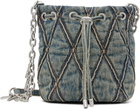 Diesel Blue Charm-D Bucket S Bag