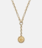 FoundRae Reverie Small 18kt gold pendant necklace with diamonds