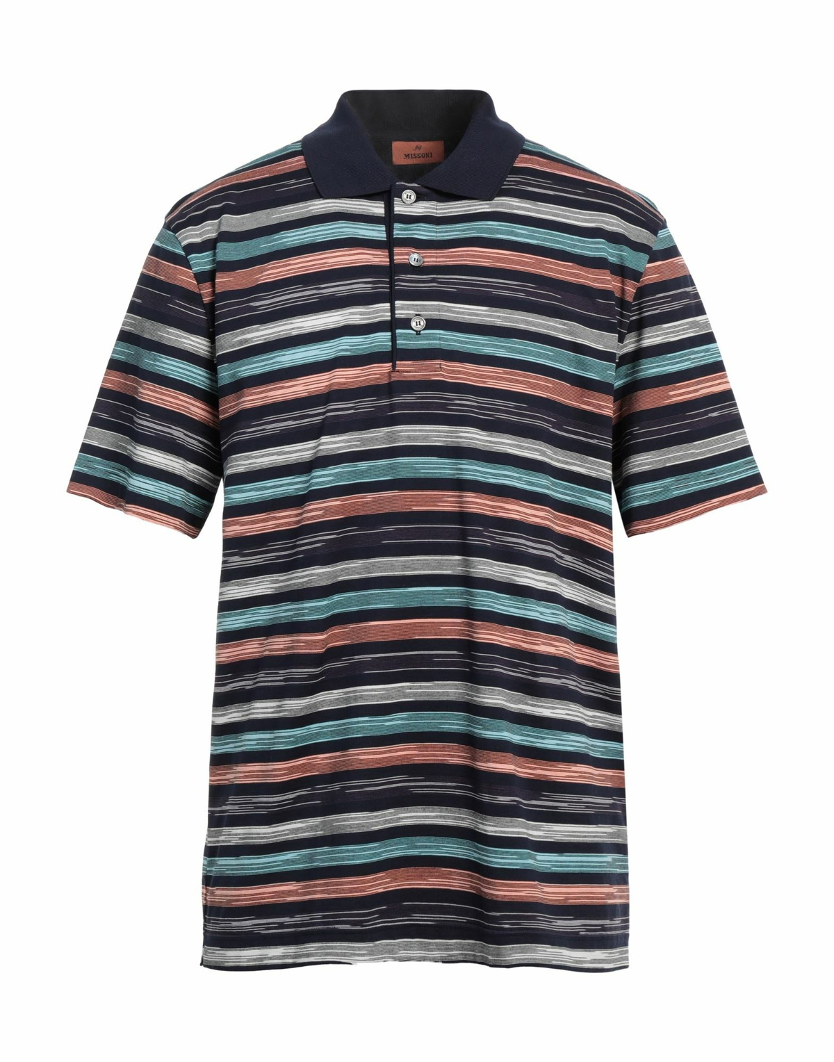 Missoni Mens Polo shirt in Navy