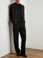 Altea - Cecil Lyocell and Cotton-Blend Jersey T-Shirt - Black