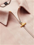 Dunhill - Suede Shirt Jacket - Pink