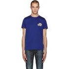 Moncler Blue Logo T-Shirt