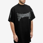 Balenciaga Men's Darkwave T-Shirt in Black/White