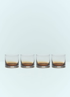 Serax Set Of Four Amber Zuma Tumblers