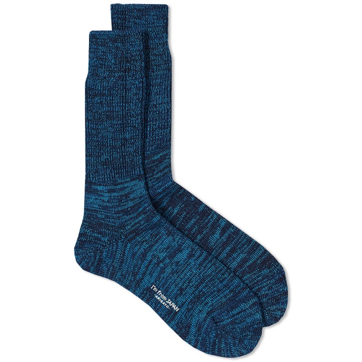 Photo: Blue Blue Japan Cotton Mix Colour Sock
