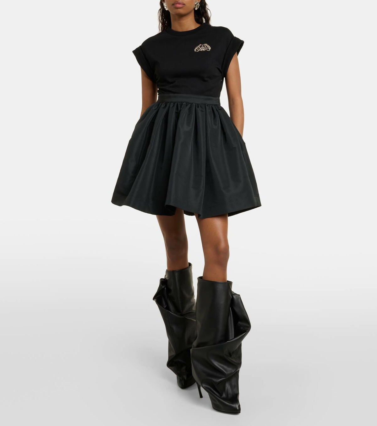 Alexander McQueen Leather knee-high boots Alexander McQueen