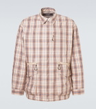Comme des Garçons Homme Checked cotton-blend jacket