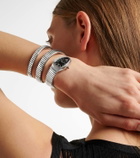 Bvlgari Serpenti Tubogas watch with diamonds