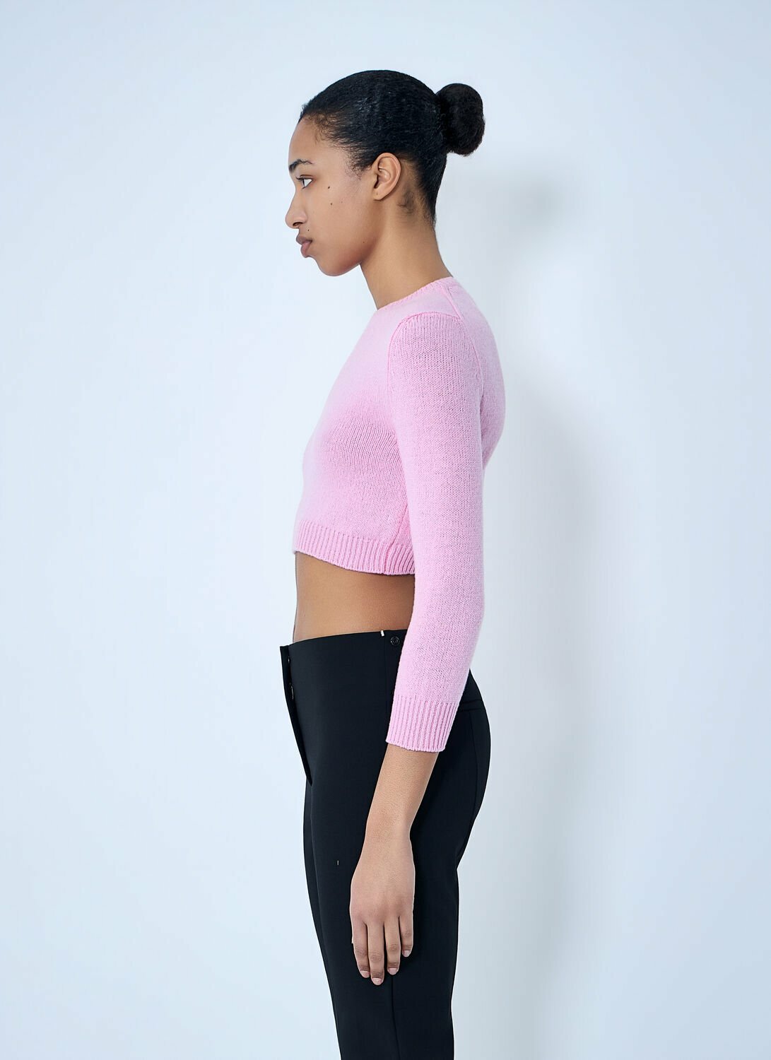 Jil Sander Cropped Knit Sweater