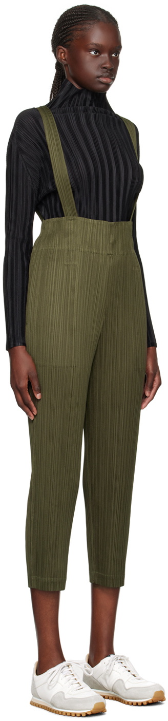 Pleats Please Issey Miyake Khaki Monthly Colors September