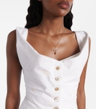Vivienne Westwood Monday floral cotton-blend vest