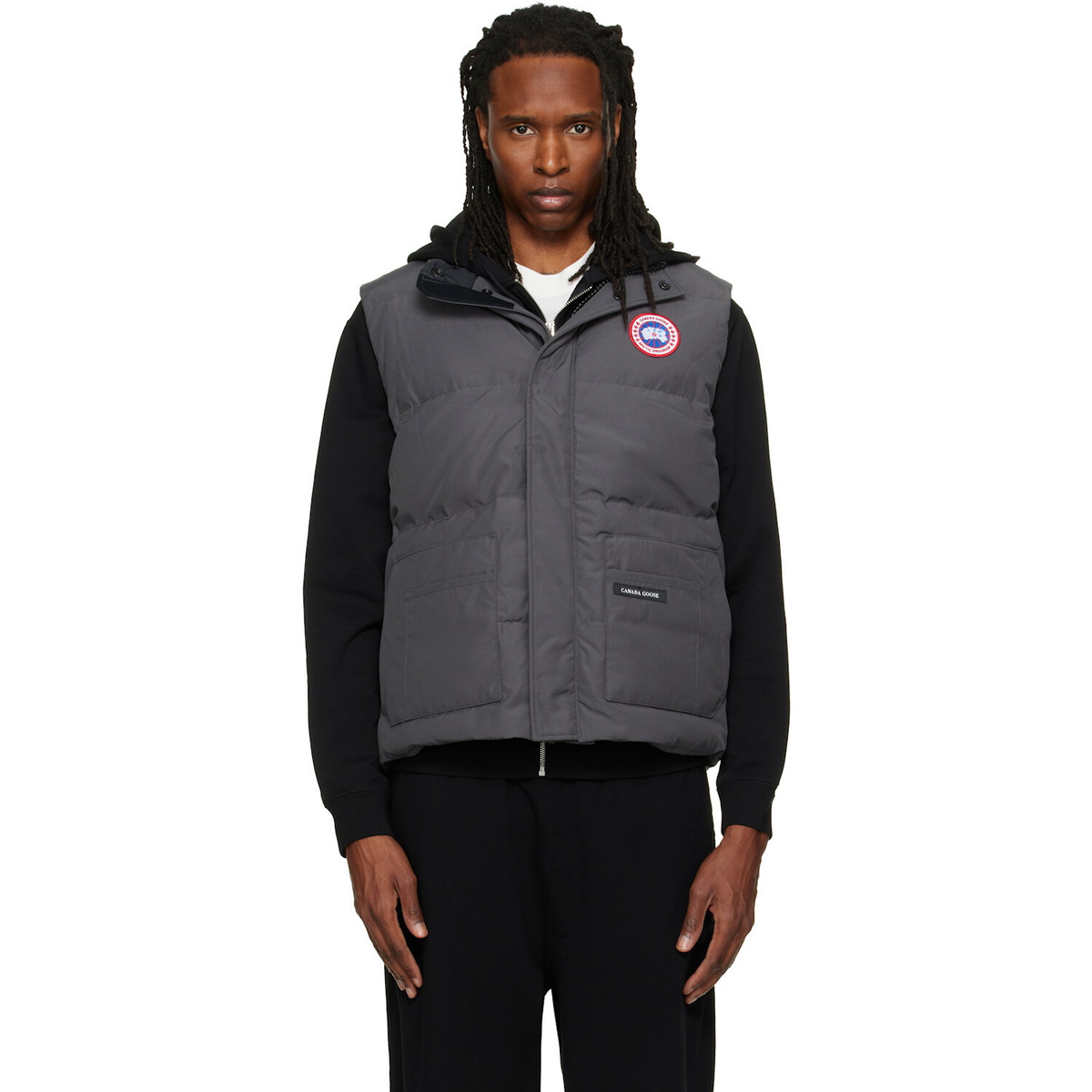 Canada Goose Gray Legacy Freestyle Down Vest