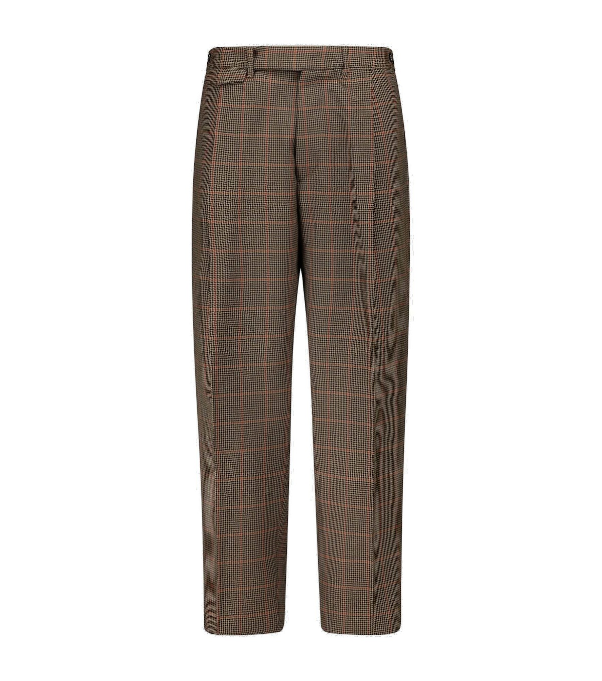 Photo: Rochas - Carrot-fit checked pants