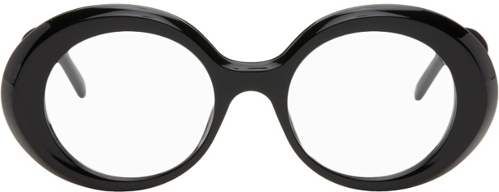 Photo: LOEWE Black Oversized Round Glasses
