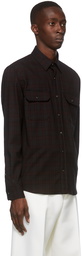 Ermenegildo Zegna Wool & Cotton Check Shirt