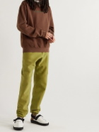 FRIENDS WITH ANIMALS - Logo-Embroidered Cotton-Jersey Sweatshirt - Brown